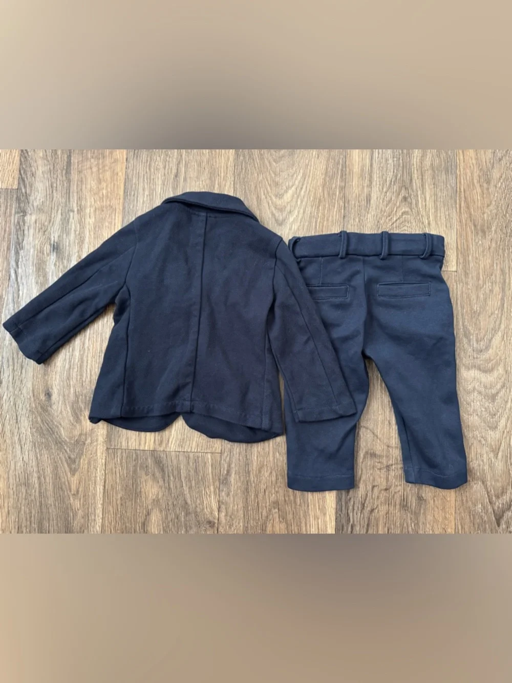 Brums & Boboli Boys 9M Navy Formal Jacket & Pants Set Long Sleeve 2 Piece
